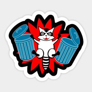 Trash Can BANDIT! Sticker